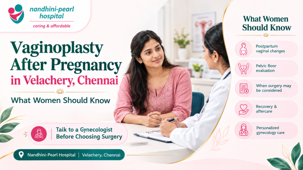 Vaginoplasty After Pregnancy in Velachery, Chennai: What Women Should Know
