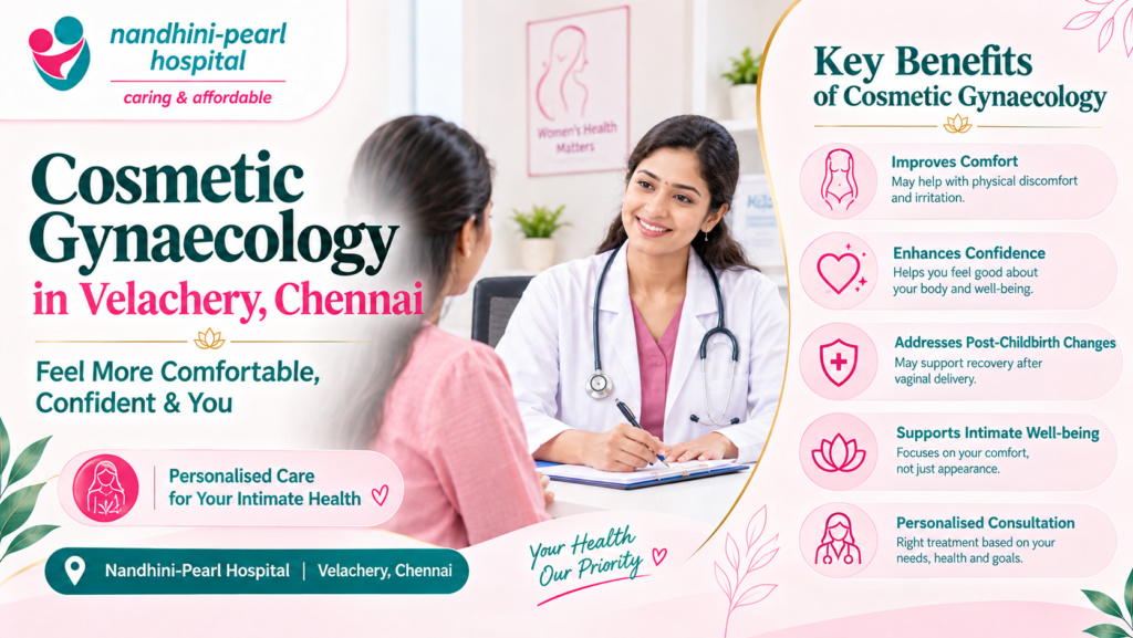 Cosmetic Gynaecology in Velachery, Chennai | Nandhini-Pearl Hospital